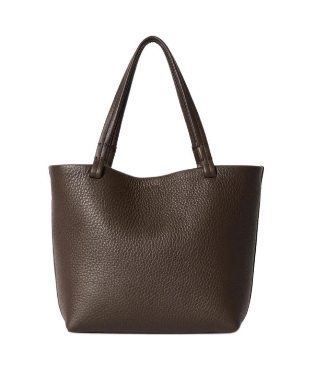 THE ROW Коричневая кожаная сумка через плечо, фото 1