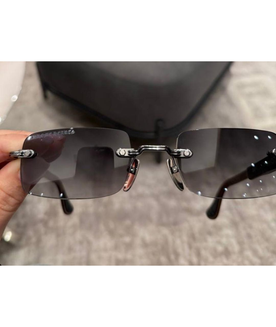 CHROME HEARTS Деревянные солнцезащитные очки, фото 6