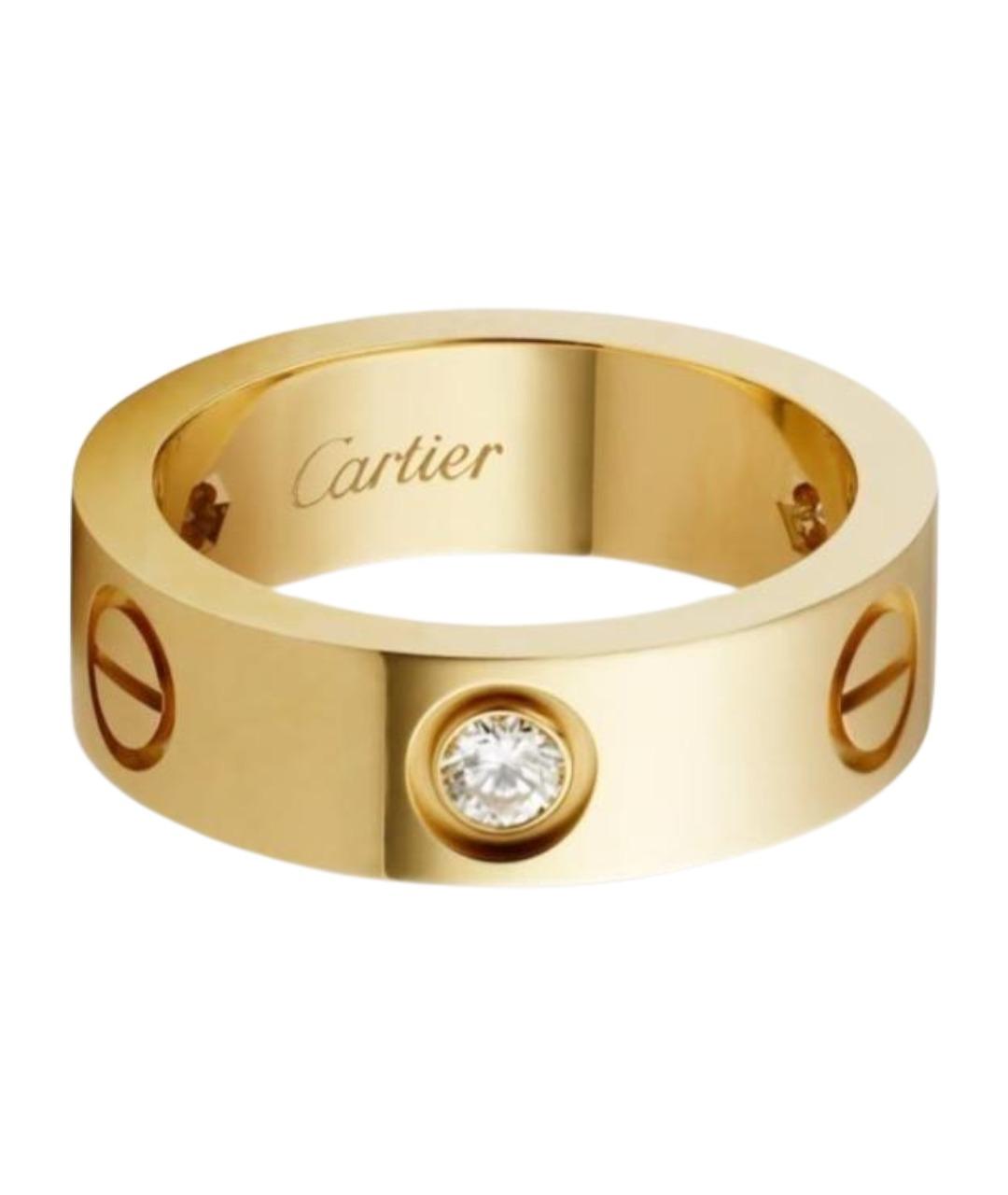 CARTIER Золотое кольцо из желтого золота, фото 1