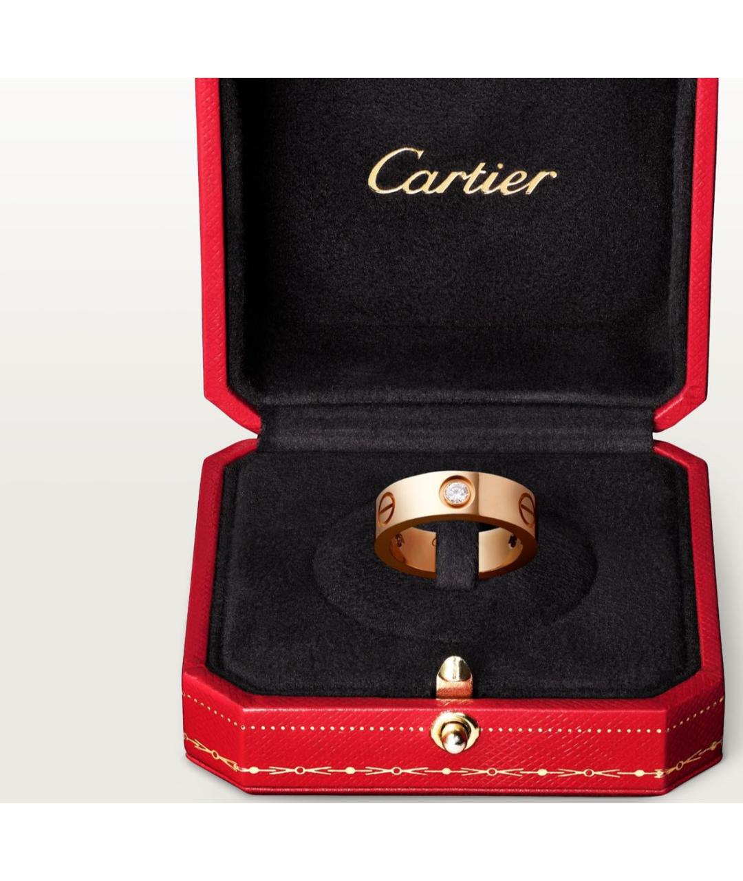 CARTIER Золотое кольцо из розового золота, фото 4