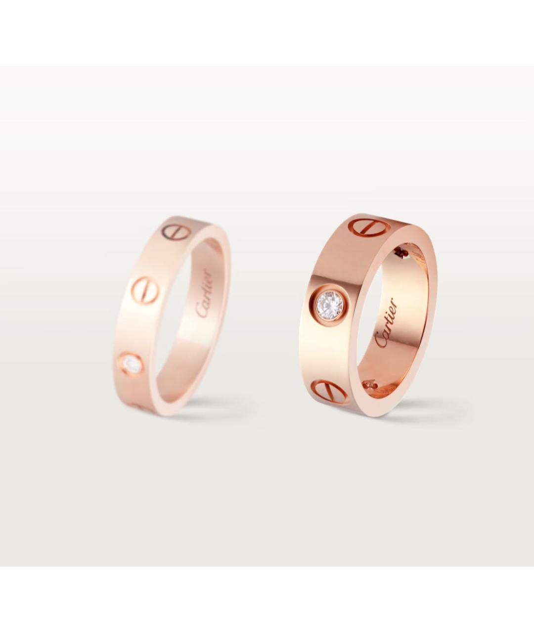 CARTIER Золотое кольцо из розового золота, фото 3