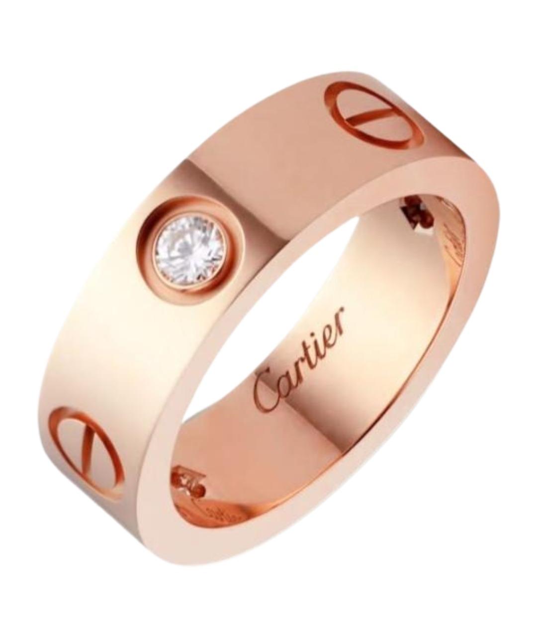 CARTIER Золотое кольцо из розового золота, фото 1