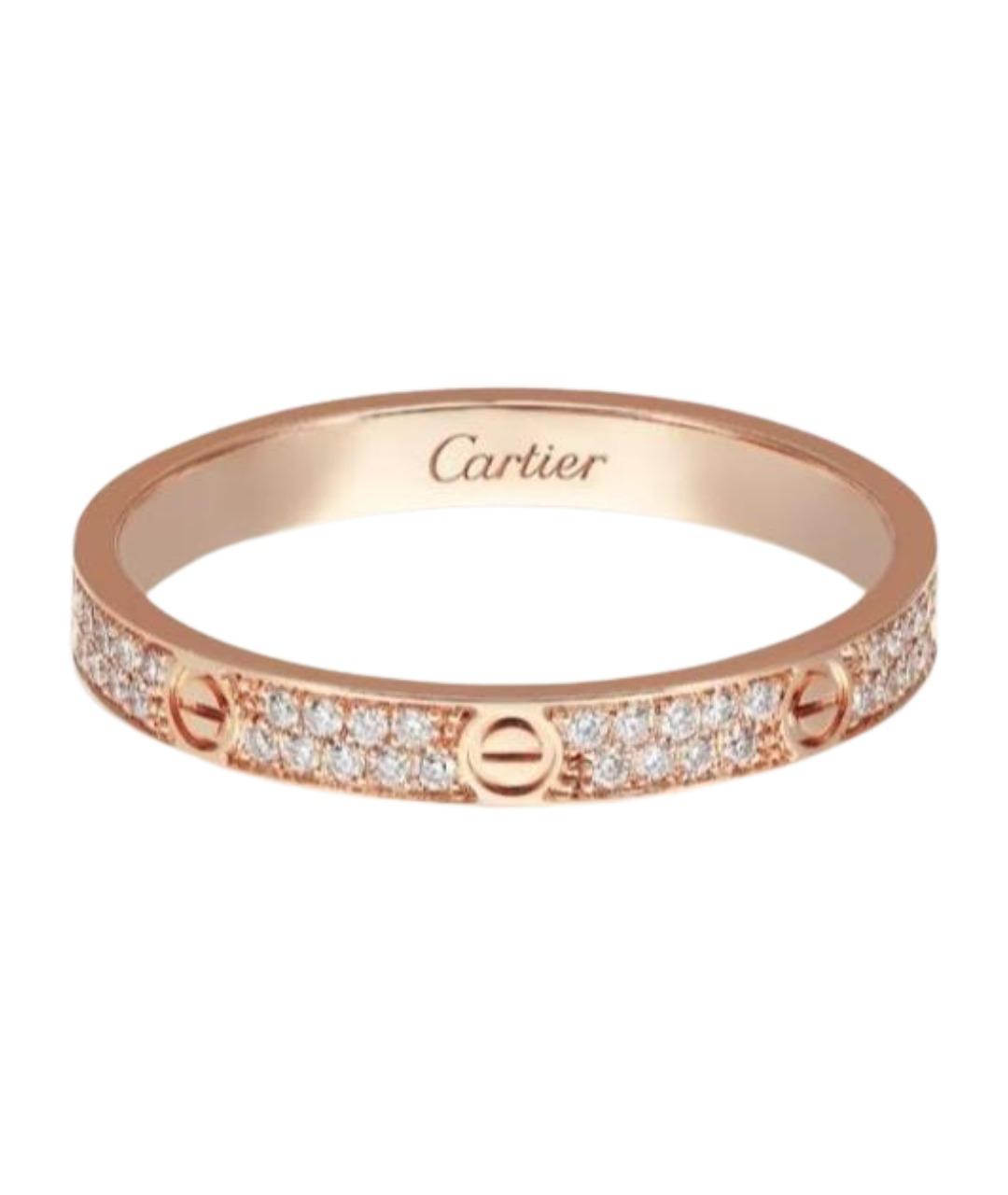 CARTIER Золотое кольцо из розового золота, фото 1