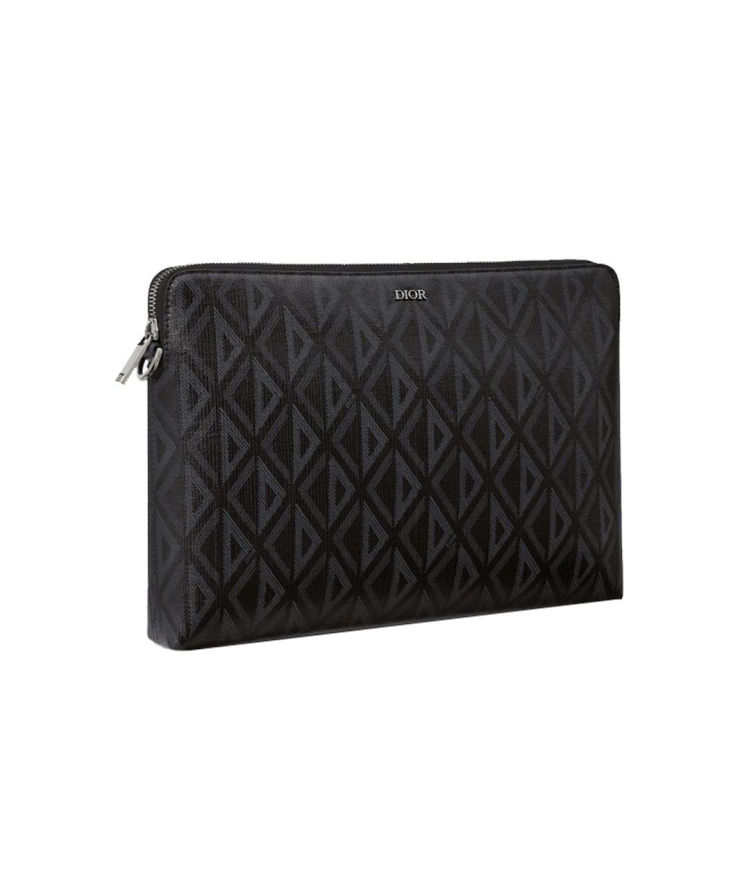 CHRISTIAN DIOR Черная папка для документов, фото 2