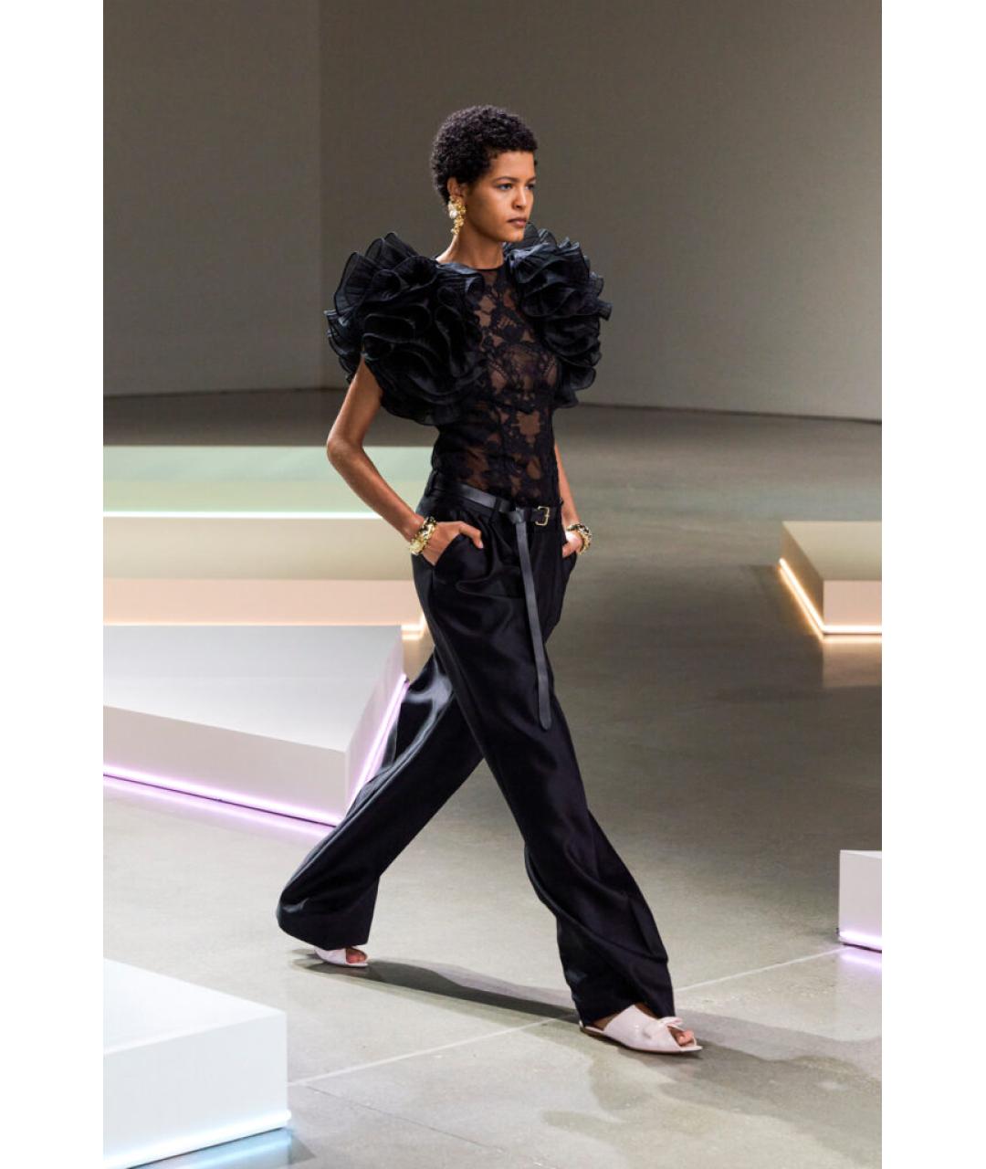 ZIMMERMANN Черная полиэстеровая блузы, фото 9