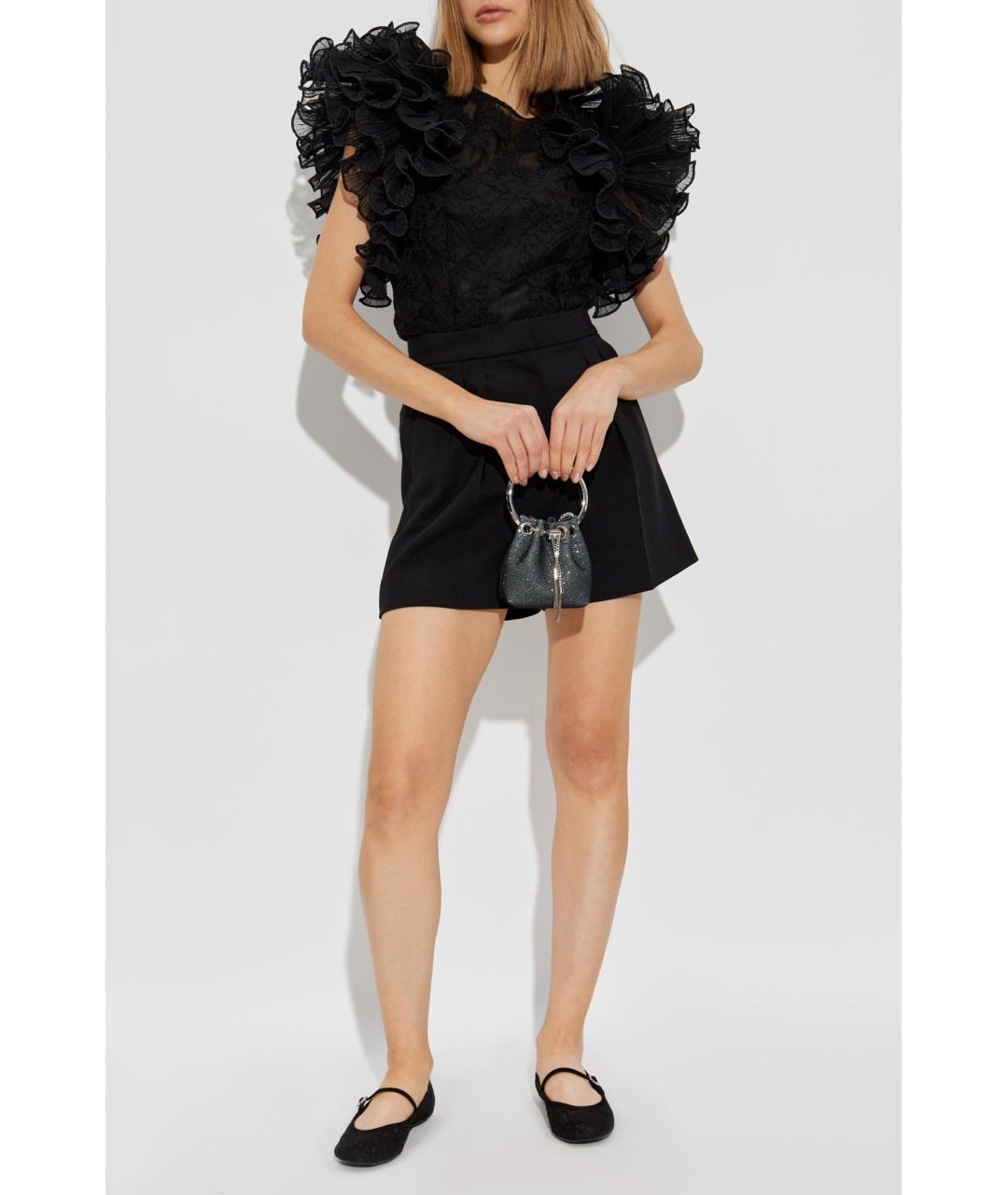 ZIMMERMANN Черная полиэстеровая блузы, фото 4