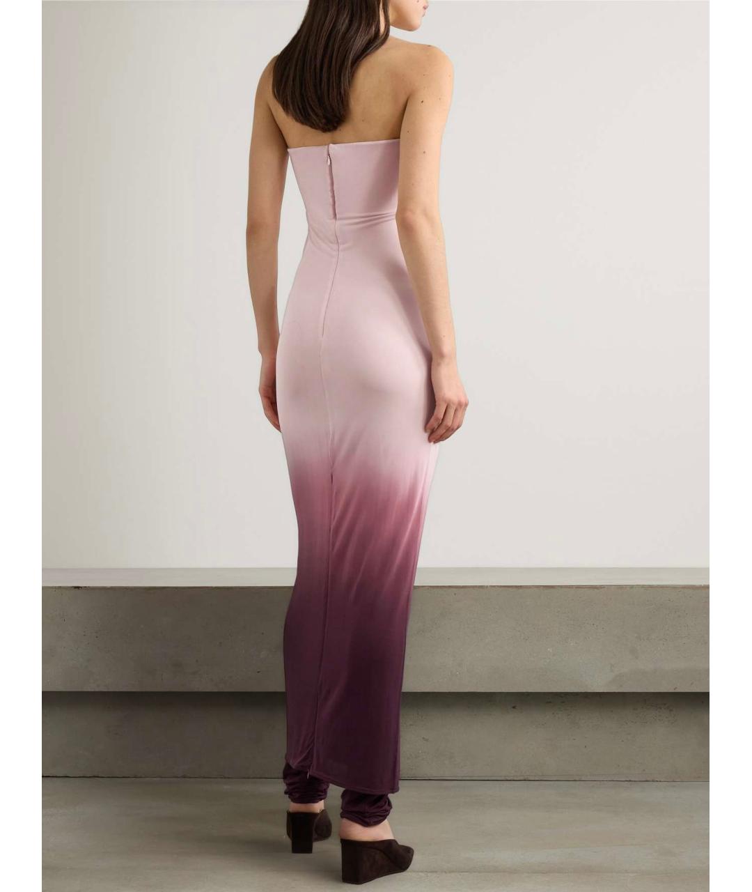 ALAIA Розовый вискозный комбинезон, фото 7