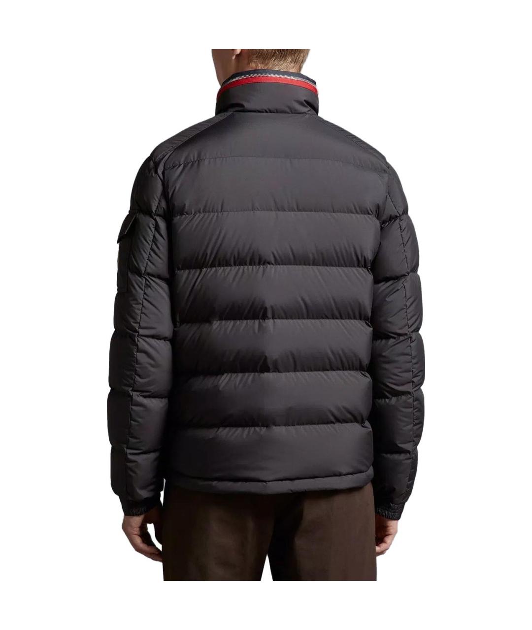 MONCLER Черный пуховик, фото 2