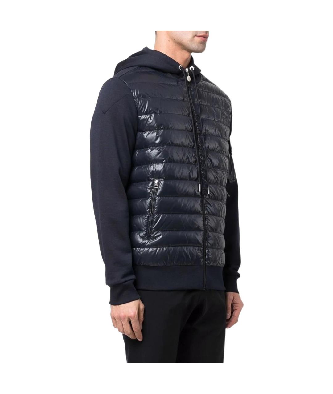 MONCLER Синий пуховик, фото 5