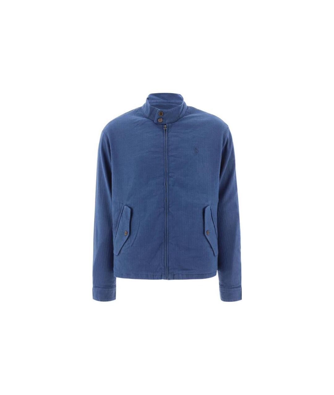 POLO RALPH LAUREN Синяя хлопковая куртка, фото 5