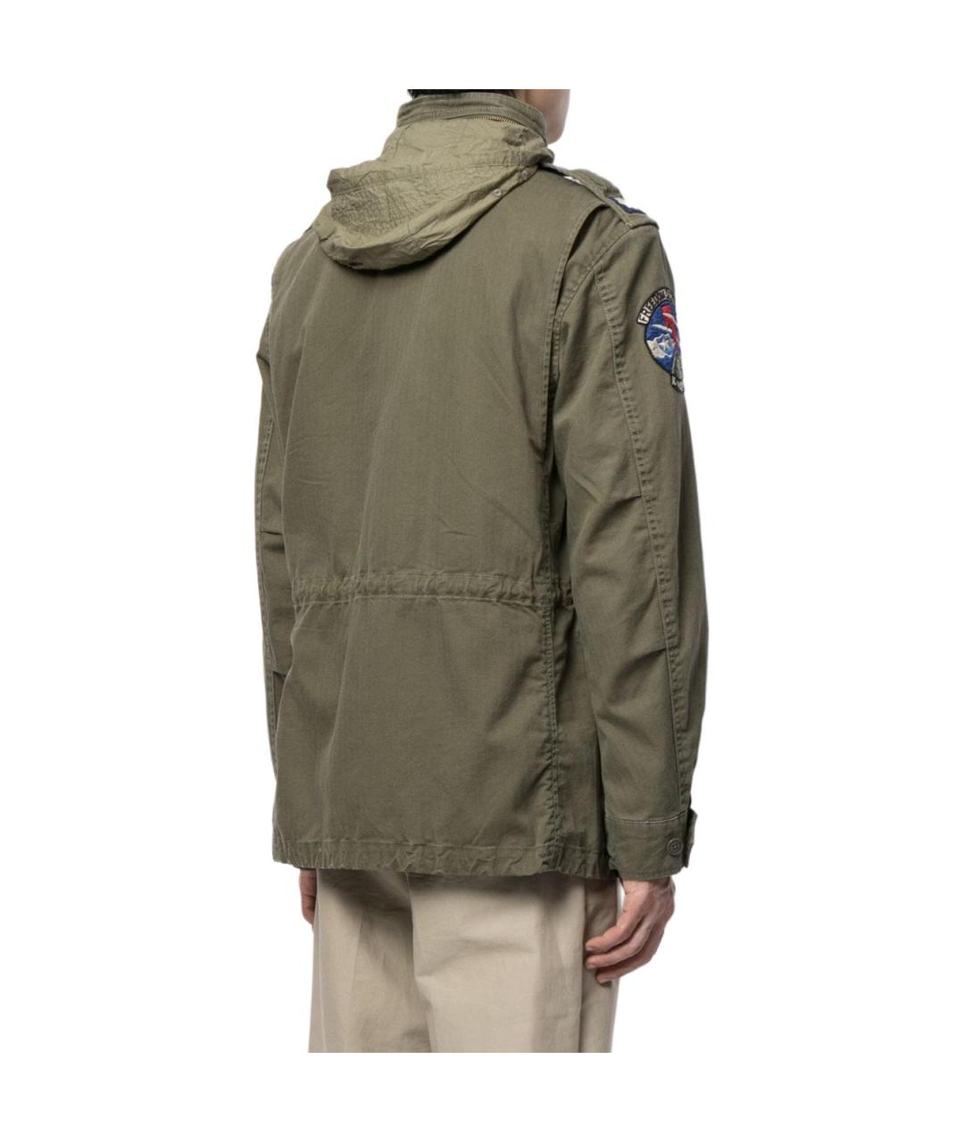 POLO RALPH LAUREN Зеленая куртка, фото 4