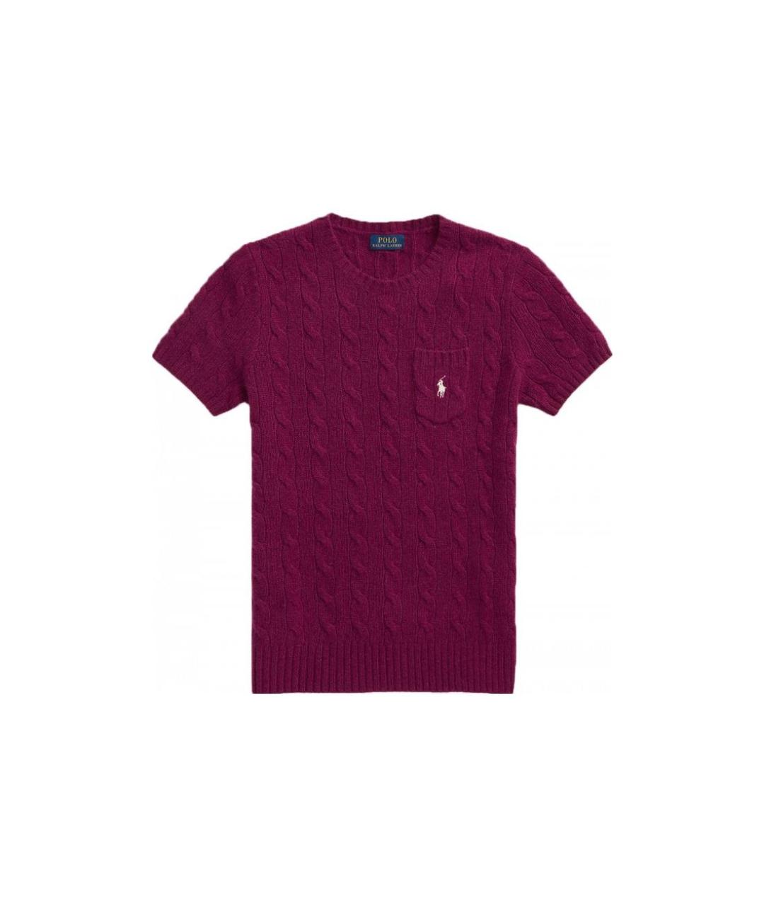 POLO RALPH LAUREN Бордовый джемпер / свитер, фото 7