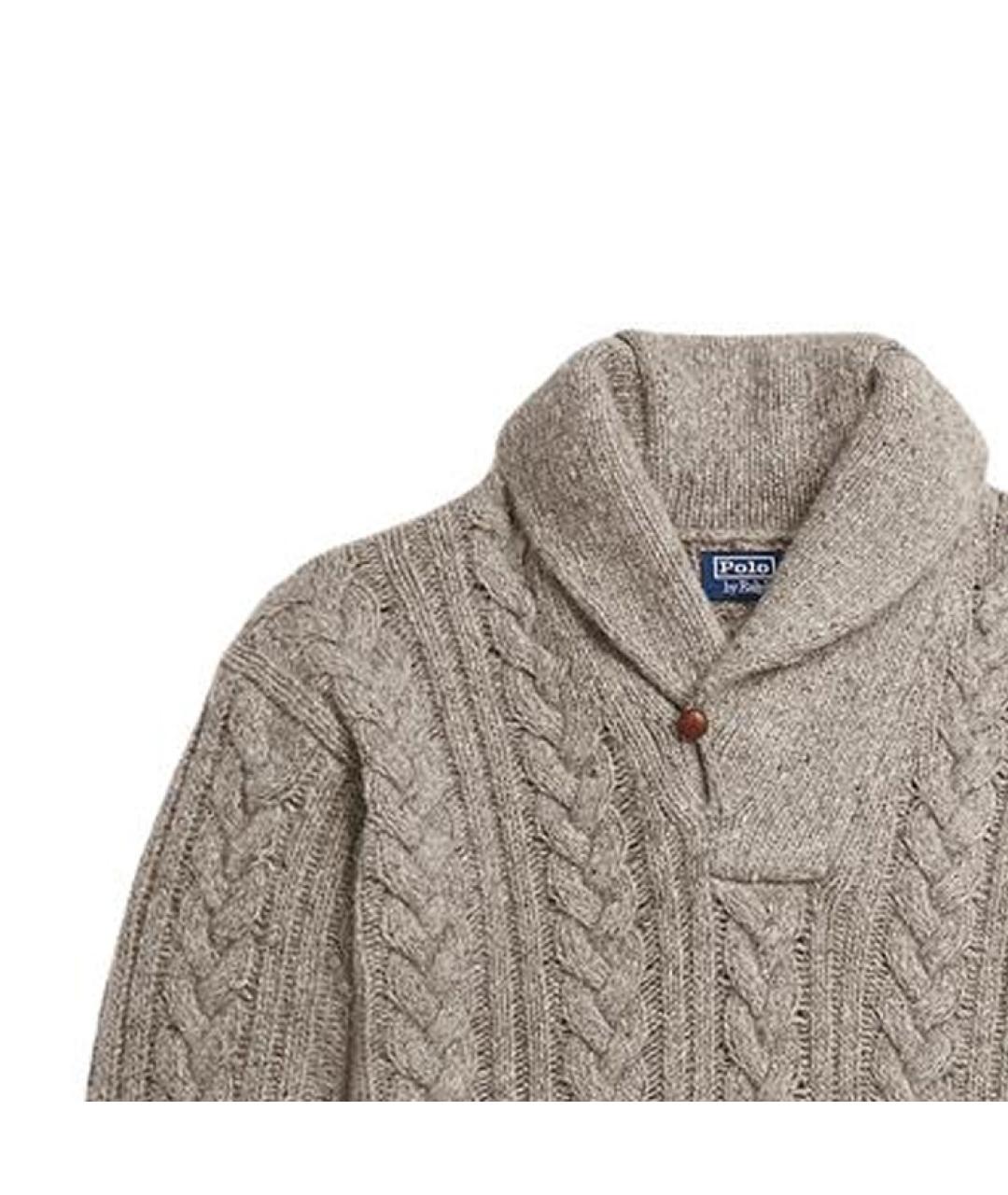 POLO RALPH LAUREN Бежевый джемпер / свитер, фото 5