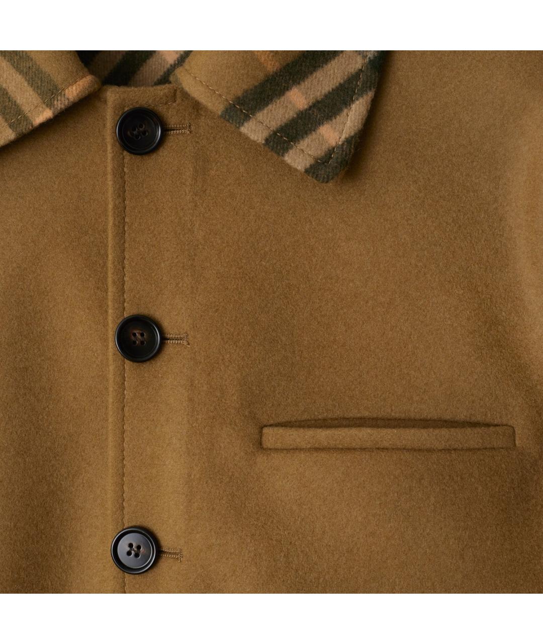 BURBERRY Хаки пальто, фото 5
