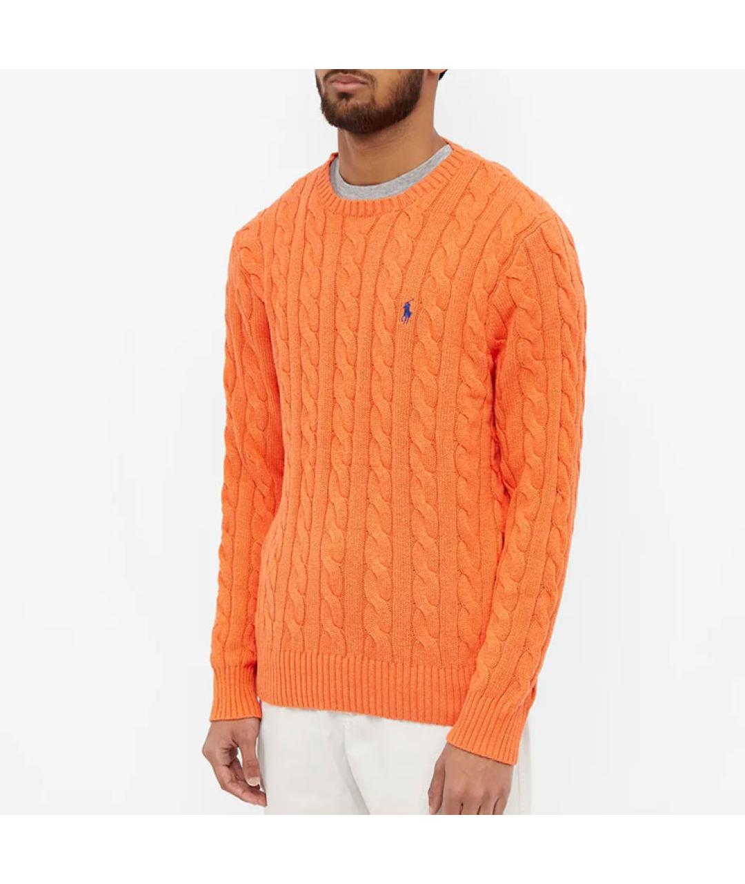 POLO RALPH LAUREN Оранжевый джемпер / свитер, фото 5
