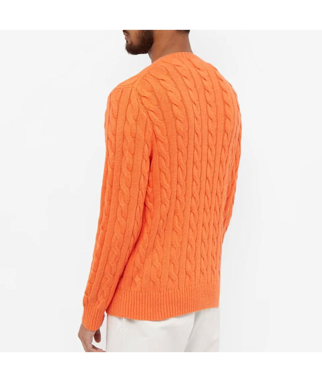 POLO RALPH LAUREN Оранжевый джемпер / свитер, фото 4