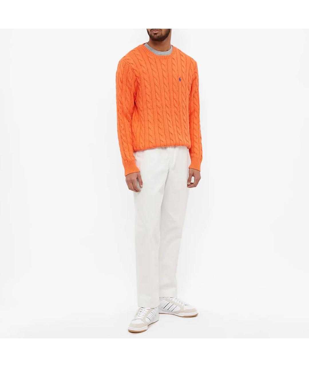 POLO RALPH LAUREN Оранжевый джемпер / свитер, фото 3
