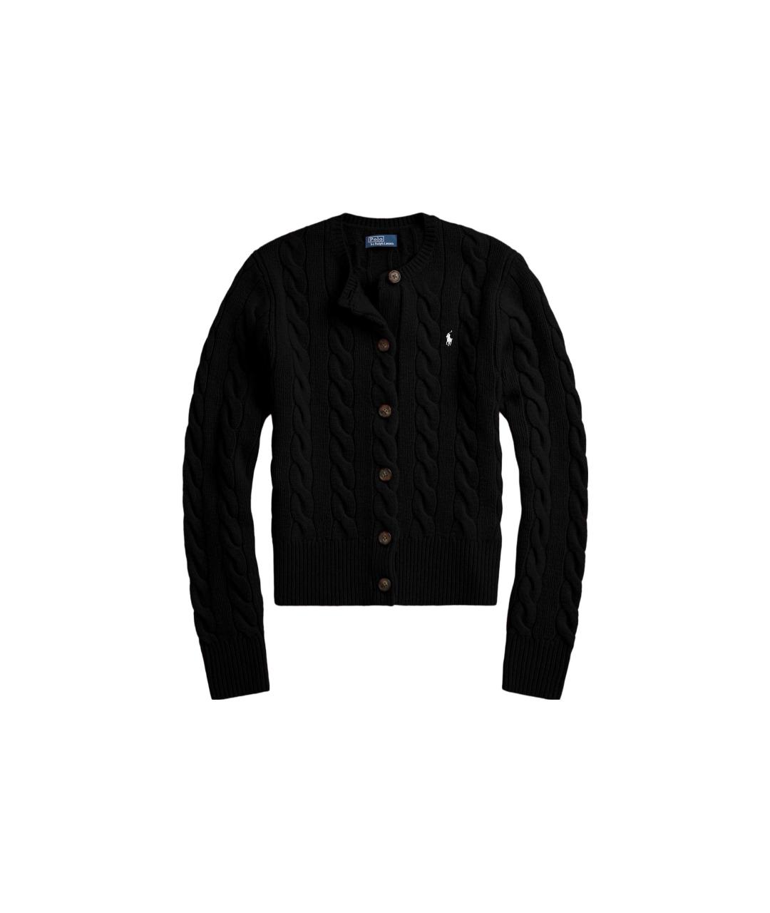 POLO RALPH LAUREN Серый шерстяной кардиган, фото 3