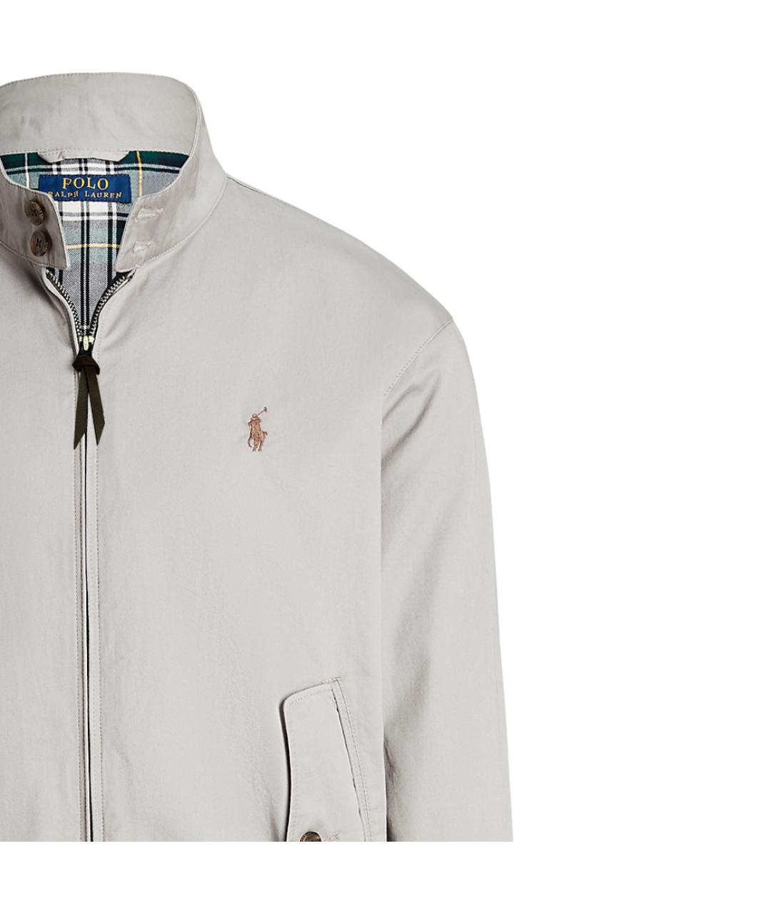 POLO RALPH LAUREN Серая хлопковая куртка, фото 4