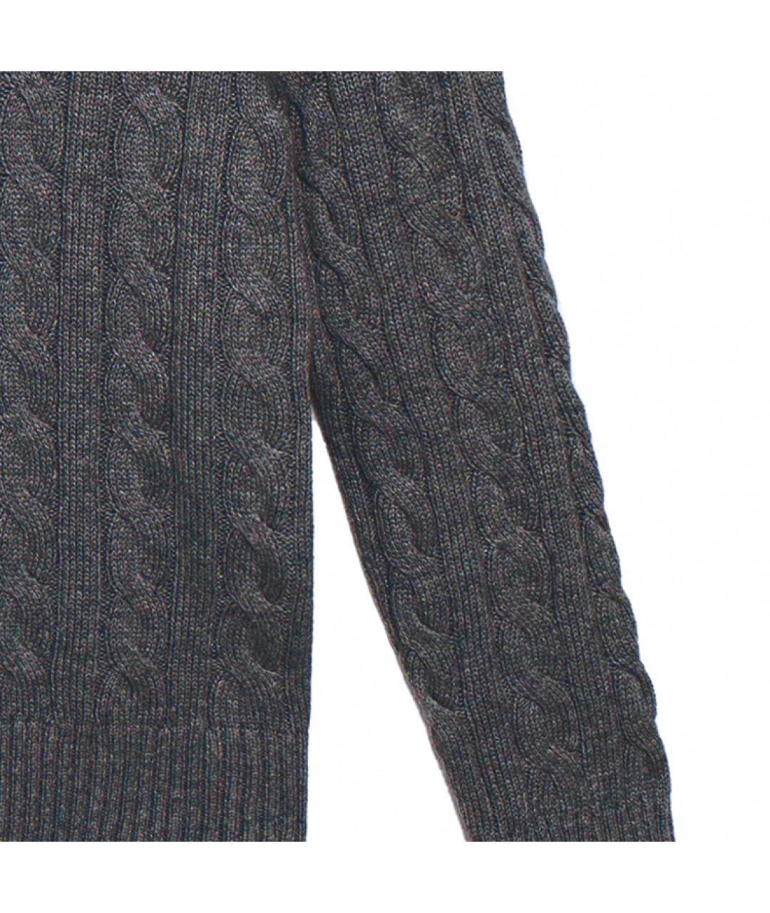 POLO RALPH LAUREN Серый джемпер / свитер, фото 4