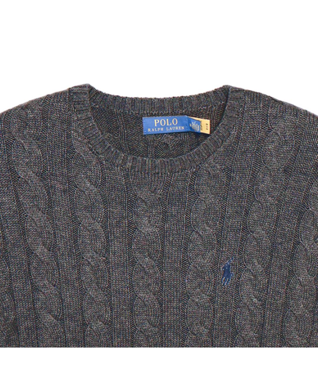 POLO RALPH LAUREN Серый джемпер / свитер, фото 3