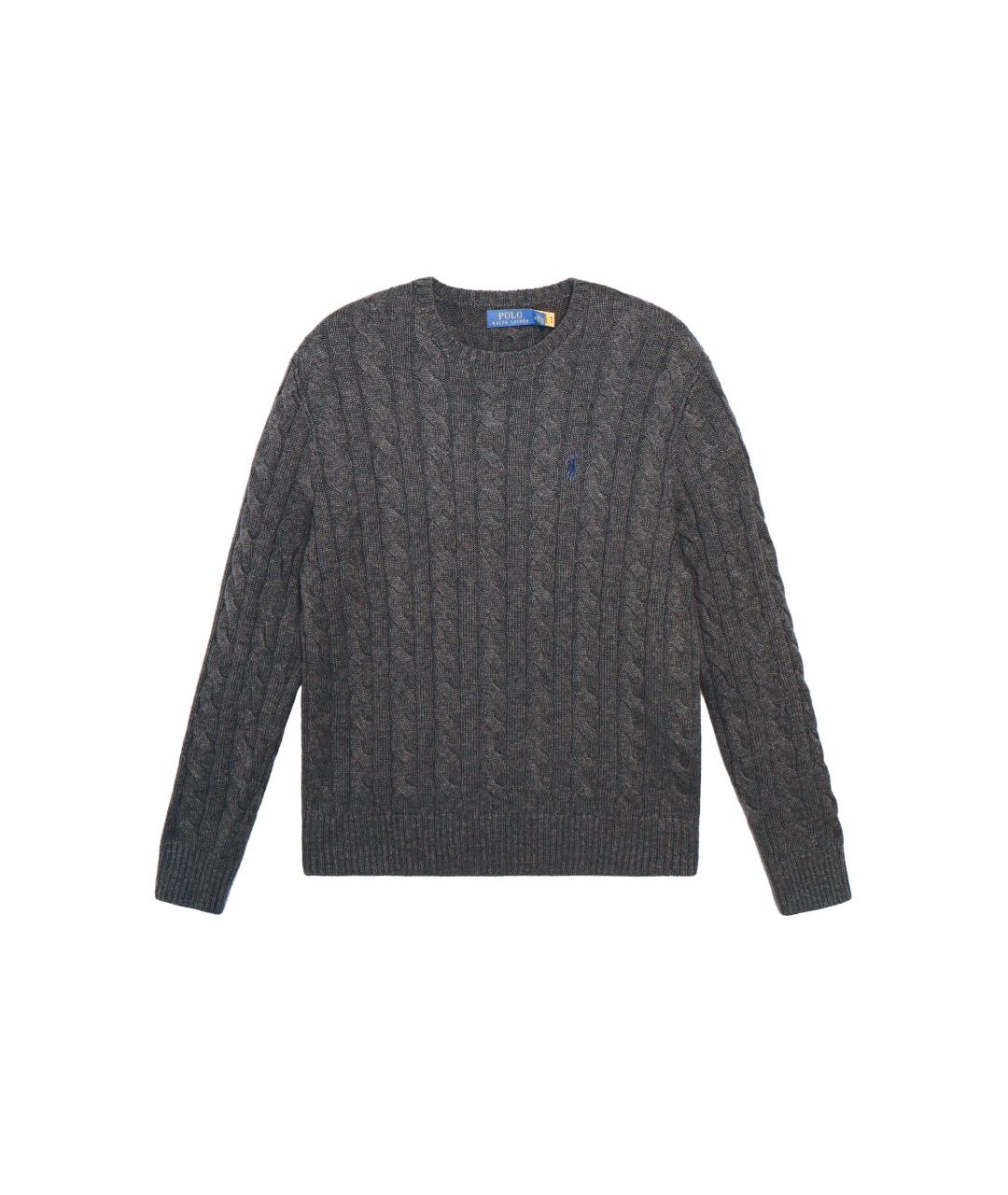 POLO RALPH LAUREN Серый джемпер / свитер, фото 8