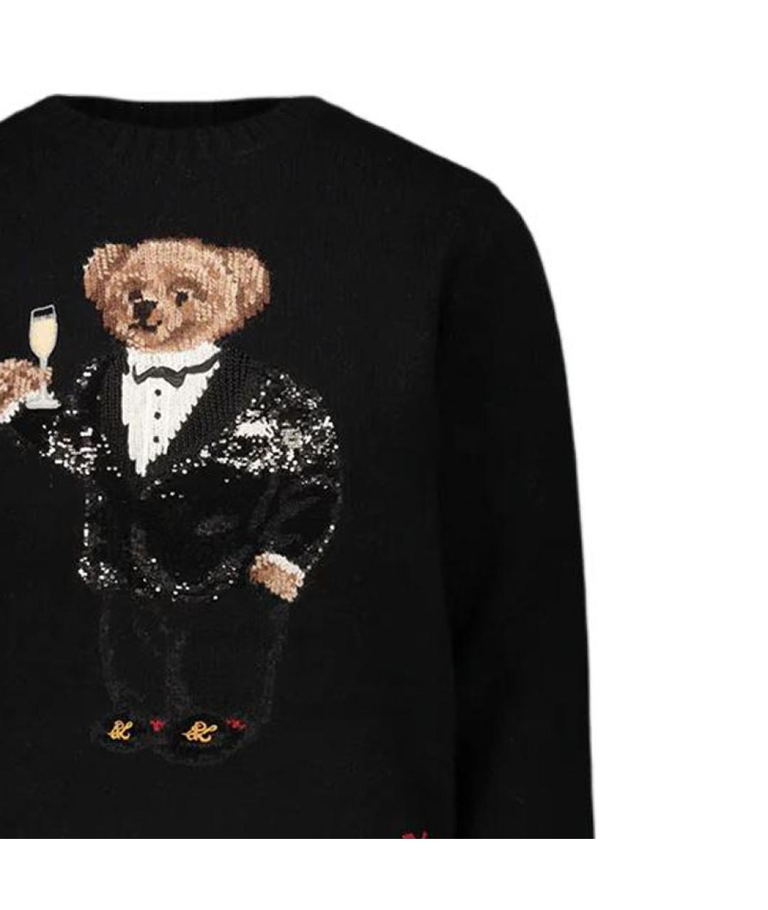 POLO RALPH LAUREN Черный джемпер / свитер, фото 5