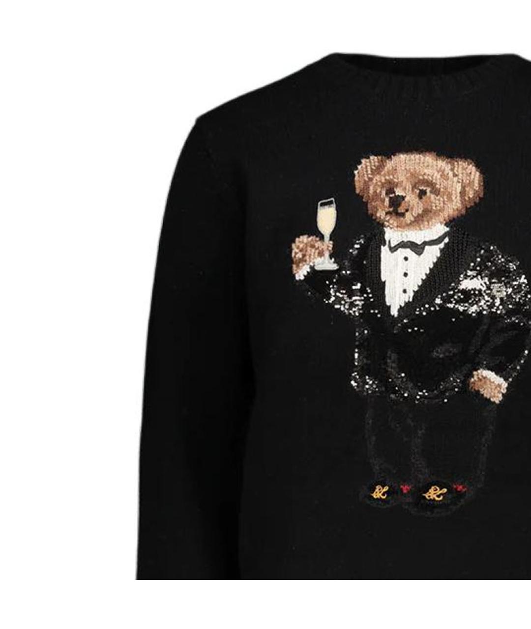 POLO RALPH LAUREN Черный джемпер / свитер, фото 3