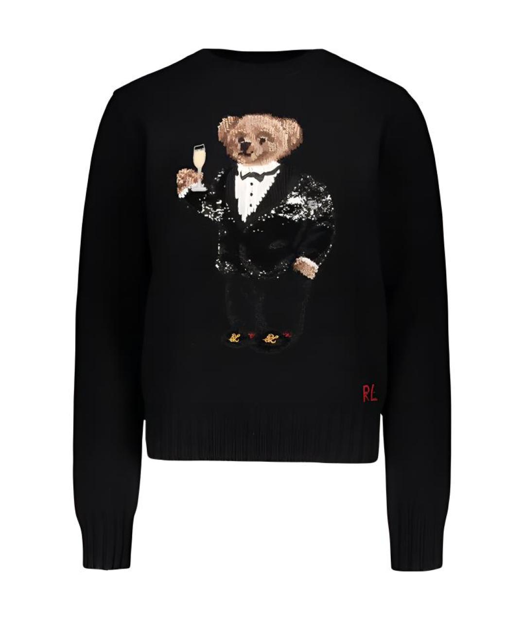 POLO RALPH LAUREN Черный джемпер / свитер, фото 1