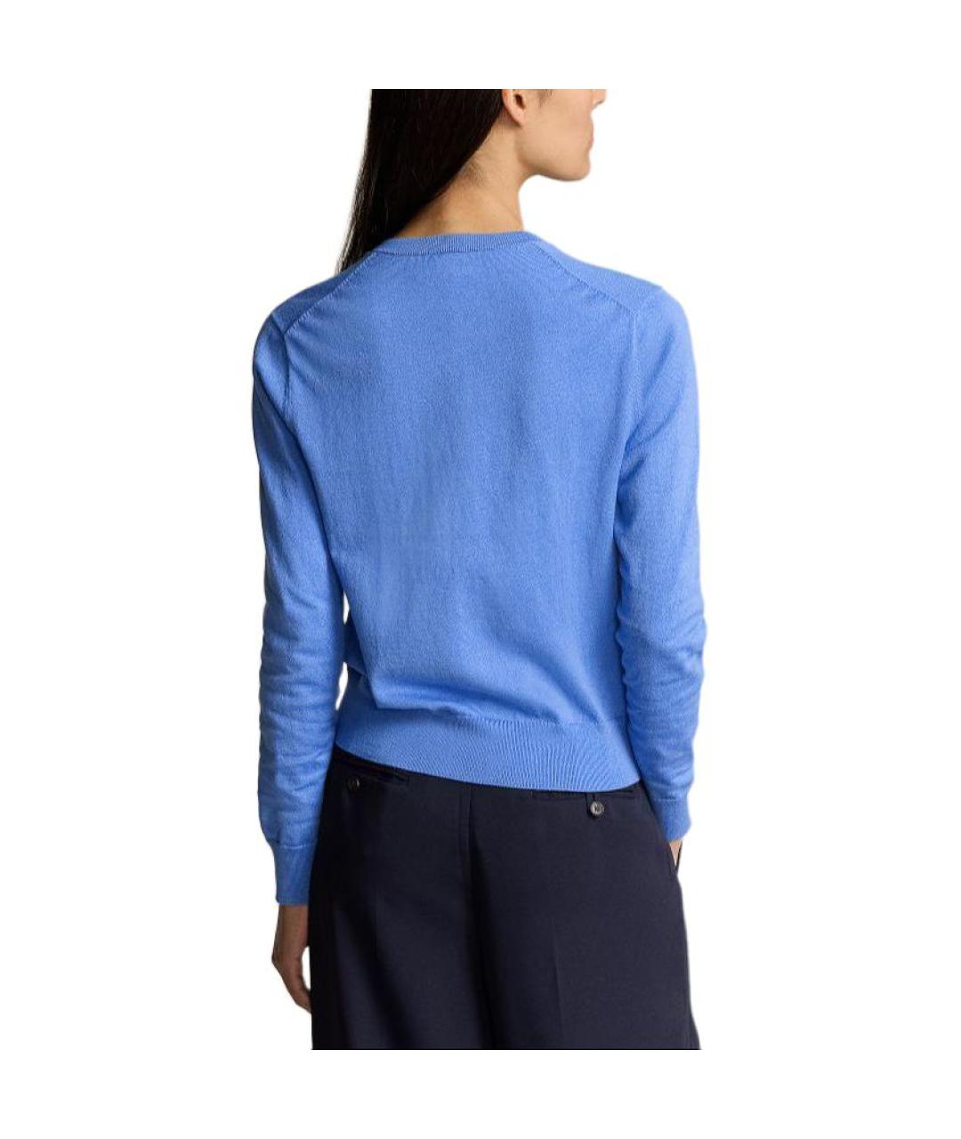 POLO RALPH LAUREN Синий кардиган, фото 3