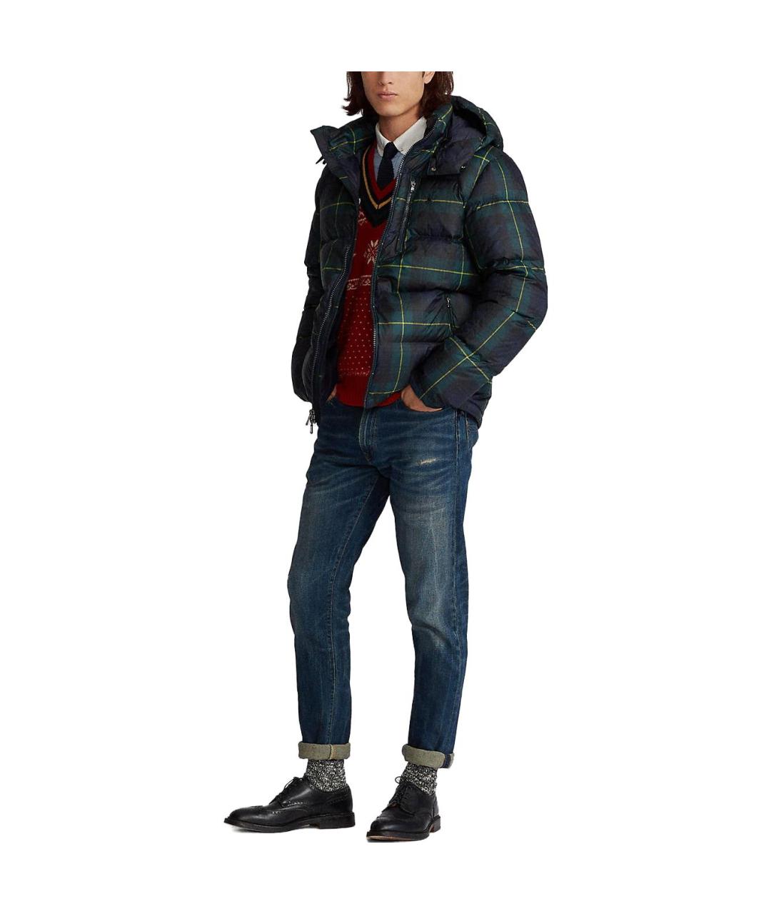 POLO RALPH LAUREN Мульти пуховик, фото 2