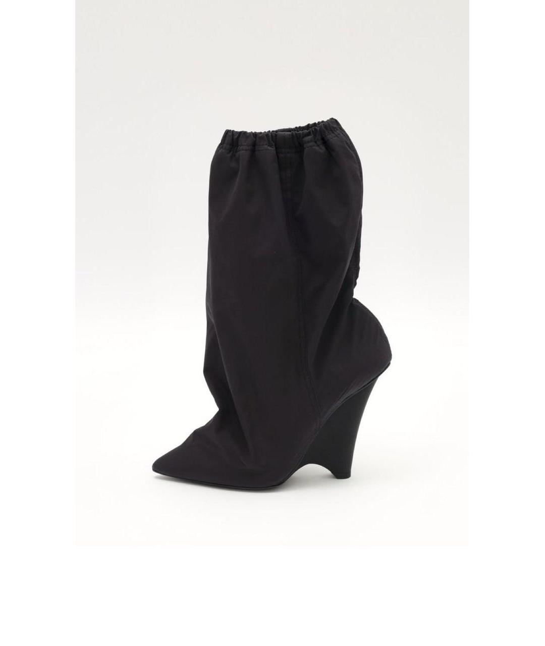 YEEZY Черные бархатные ботильоны, фото 3
