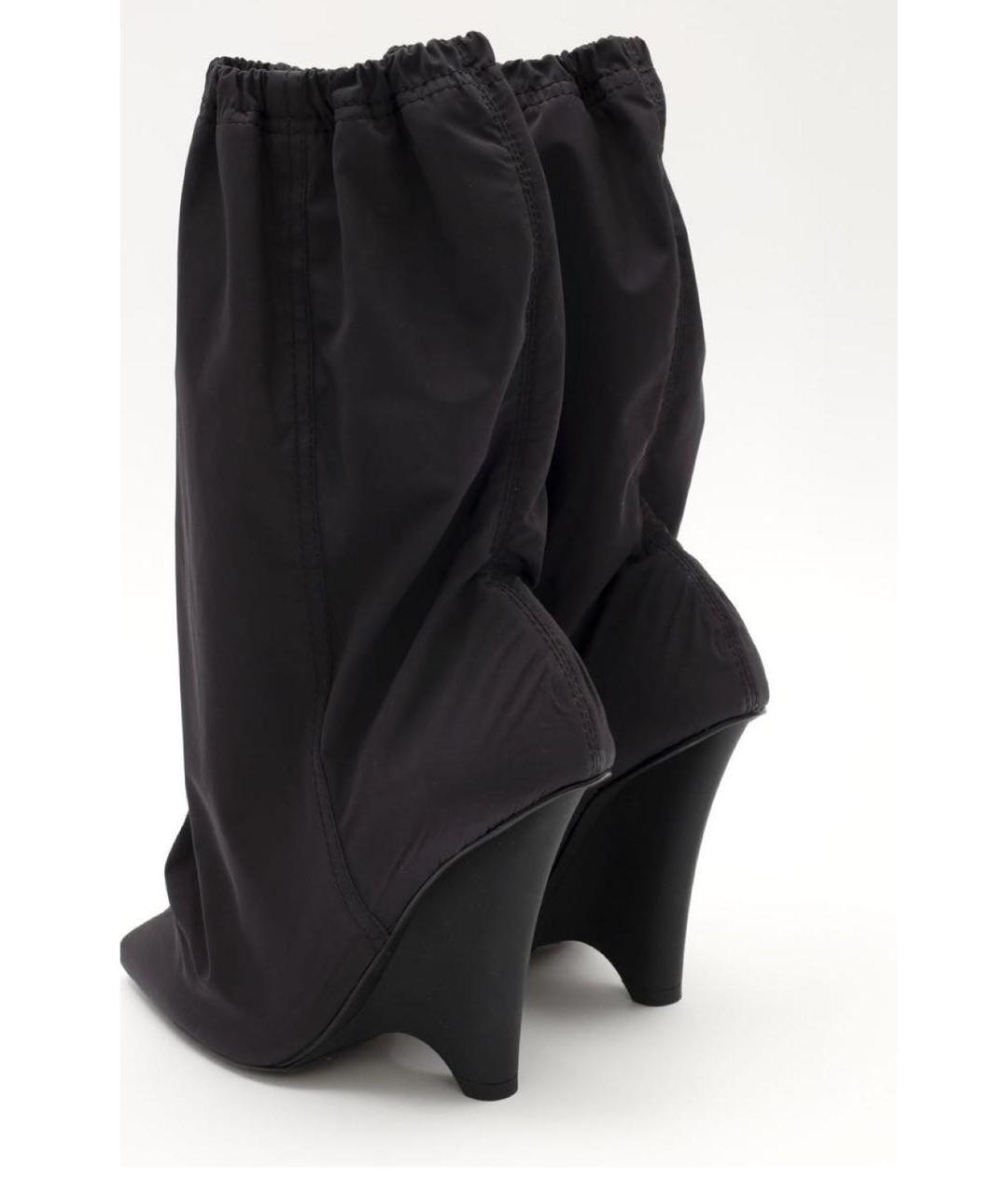 YEEZY Черные бархатные ботильоны, фото 6