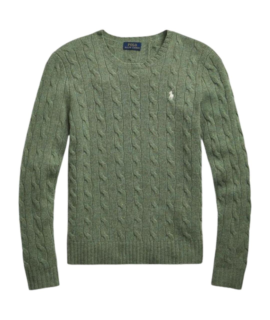 POLO RALPH LAUREN Зеленый джемпер / свитер, фото 1
