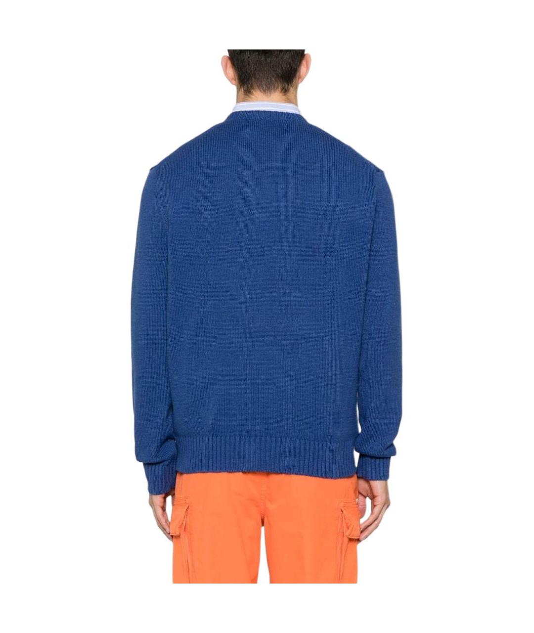 POLO RALPH LAUREN Синий джемпер / свитер, фото 5