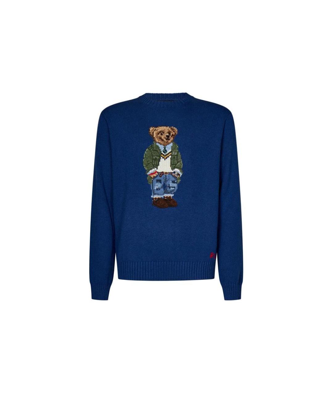 POLO RALPH LAUREN Синий джемпер / свитер, фото 6