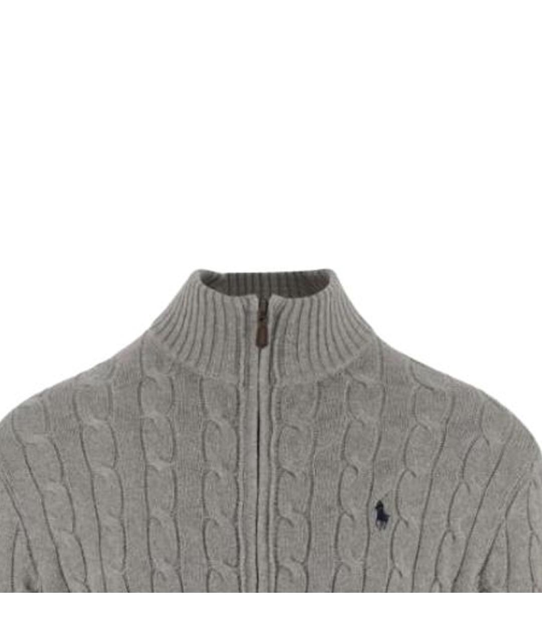 POLO RALPH LAUREN Серый джемпер / свитер, фото 4