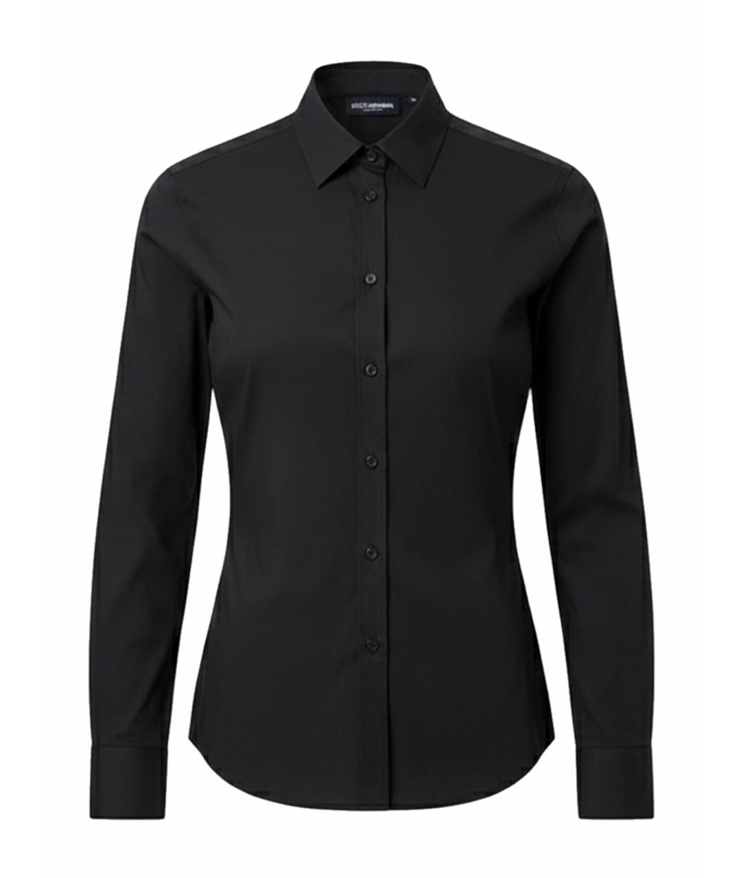 DOLCE&GABBANA Черная хлопковая кэжуал рубашка, фото 1