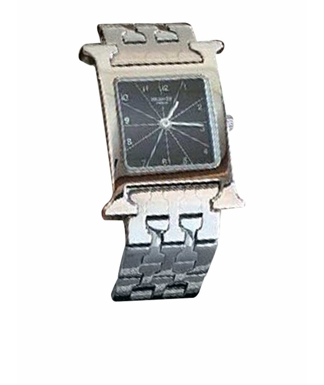 HERMES Серебряные часы, фото 1