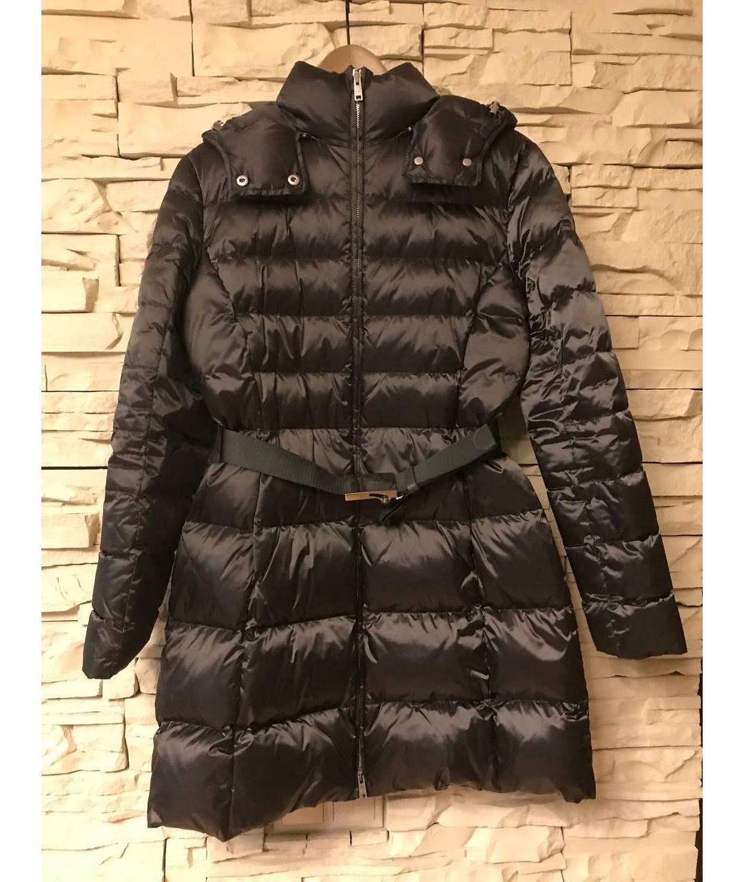 PRADA Черный полиамидовый пуховик, фото 8