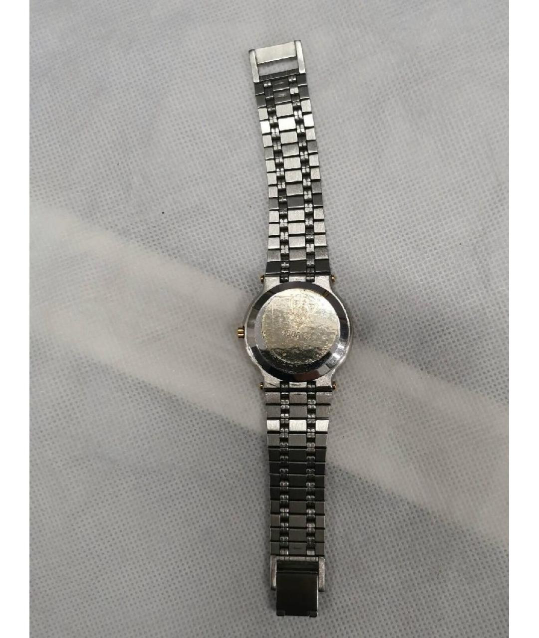 GUCCI Серебряные металлические часы, фото 2