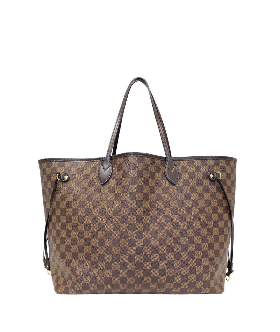 LOUIS VUITTON Коричневая сумка через плечо, фото 1