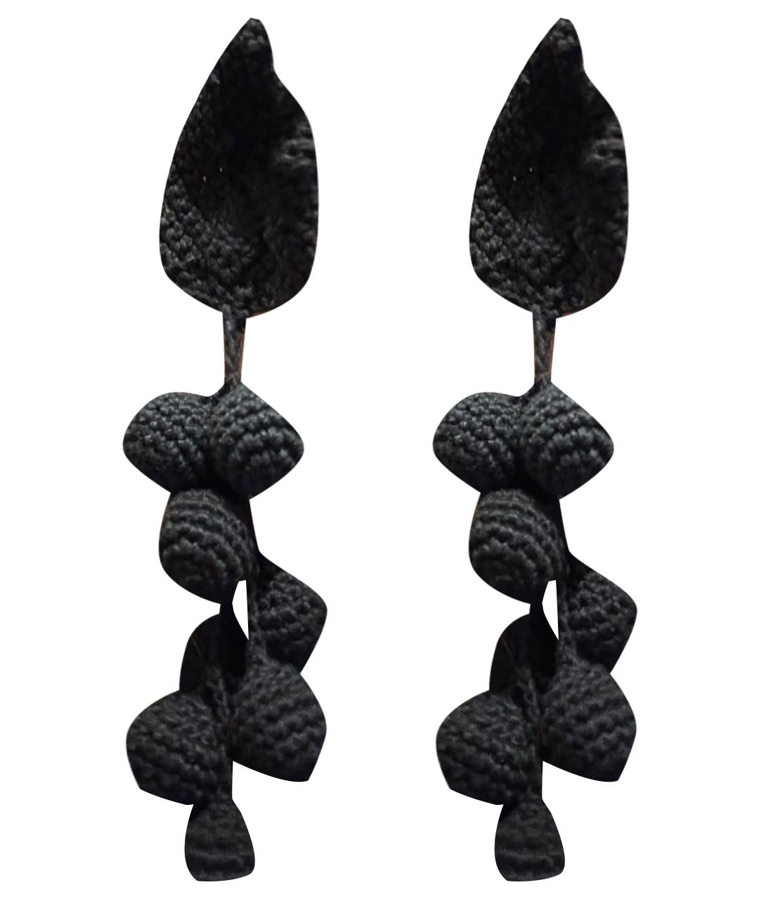 ROSIE ASSOULIN Черные серьги, фото 1