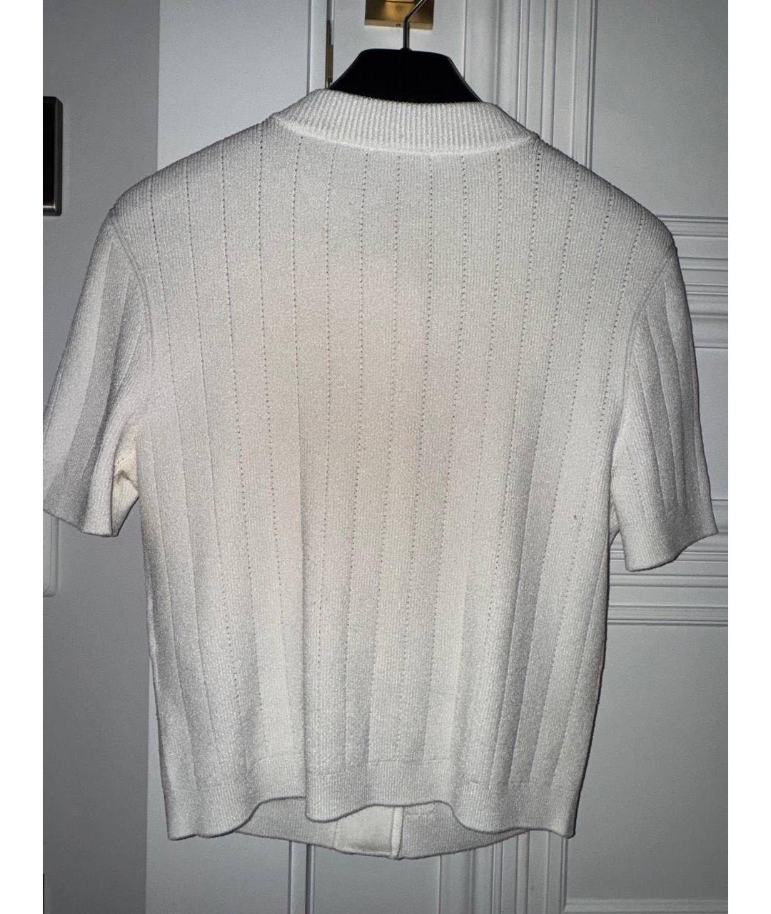 BALMAIN Белый вискозный кардиган, фото 2