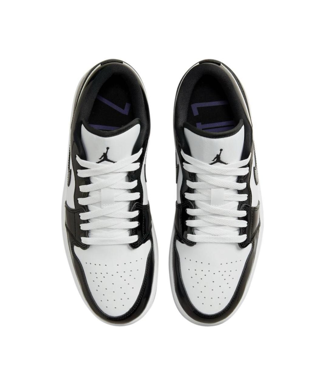 JORDAN Черные кроссовки из лакированной кожи, фото 6