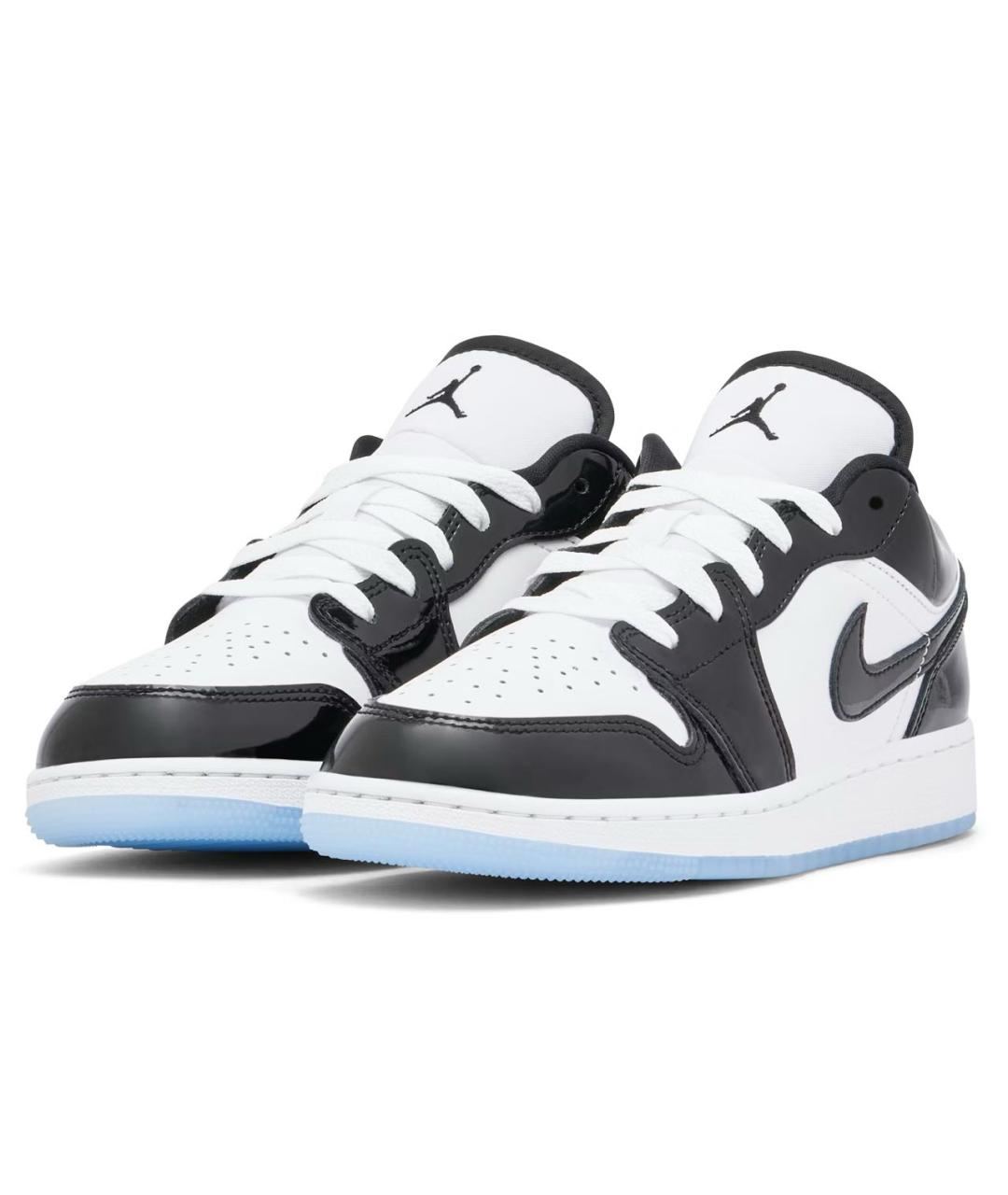 JORDAN Черные кроссовки из лакированной кожи, фото 4