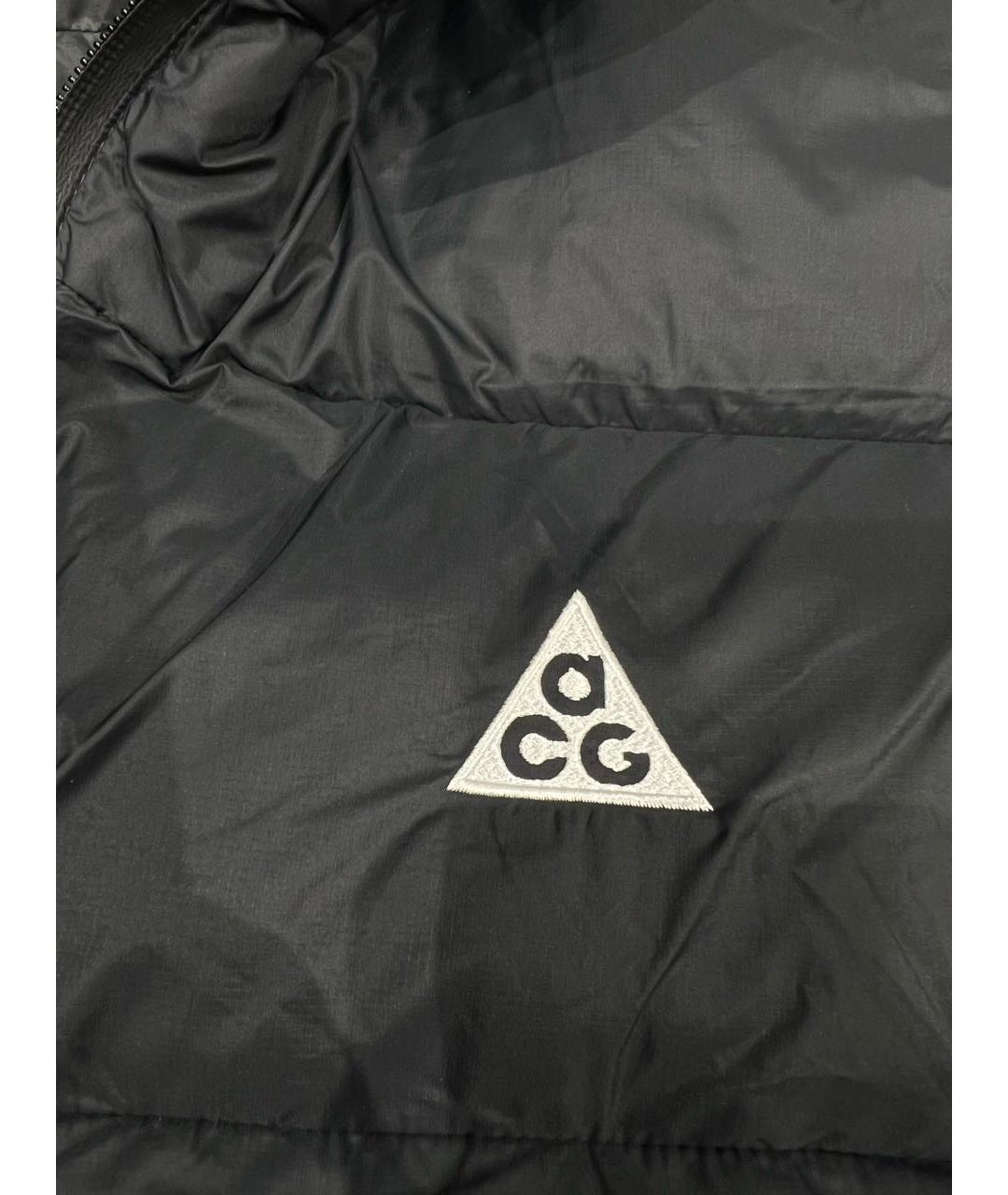 NIKE ACG Черный полиэстеровый пуховик, фото 6