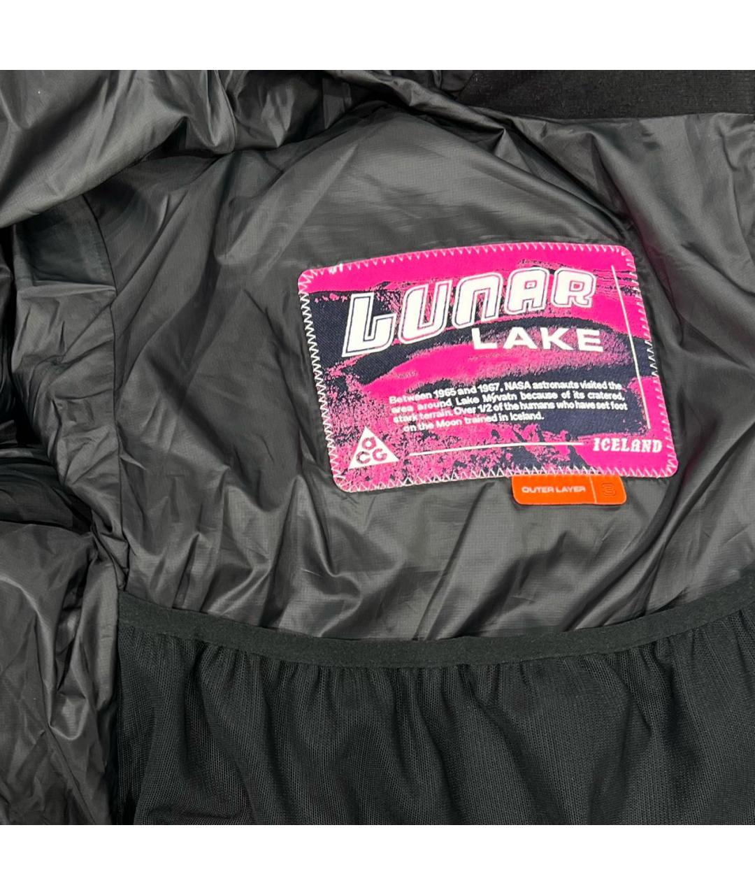 NIKE ACG Черный полиэстеровый пуховик, фото 7