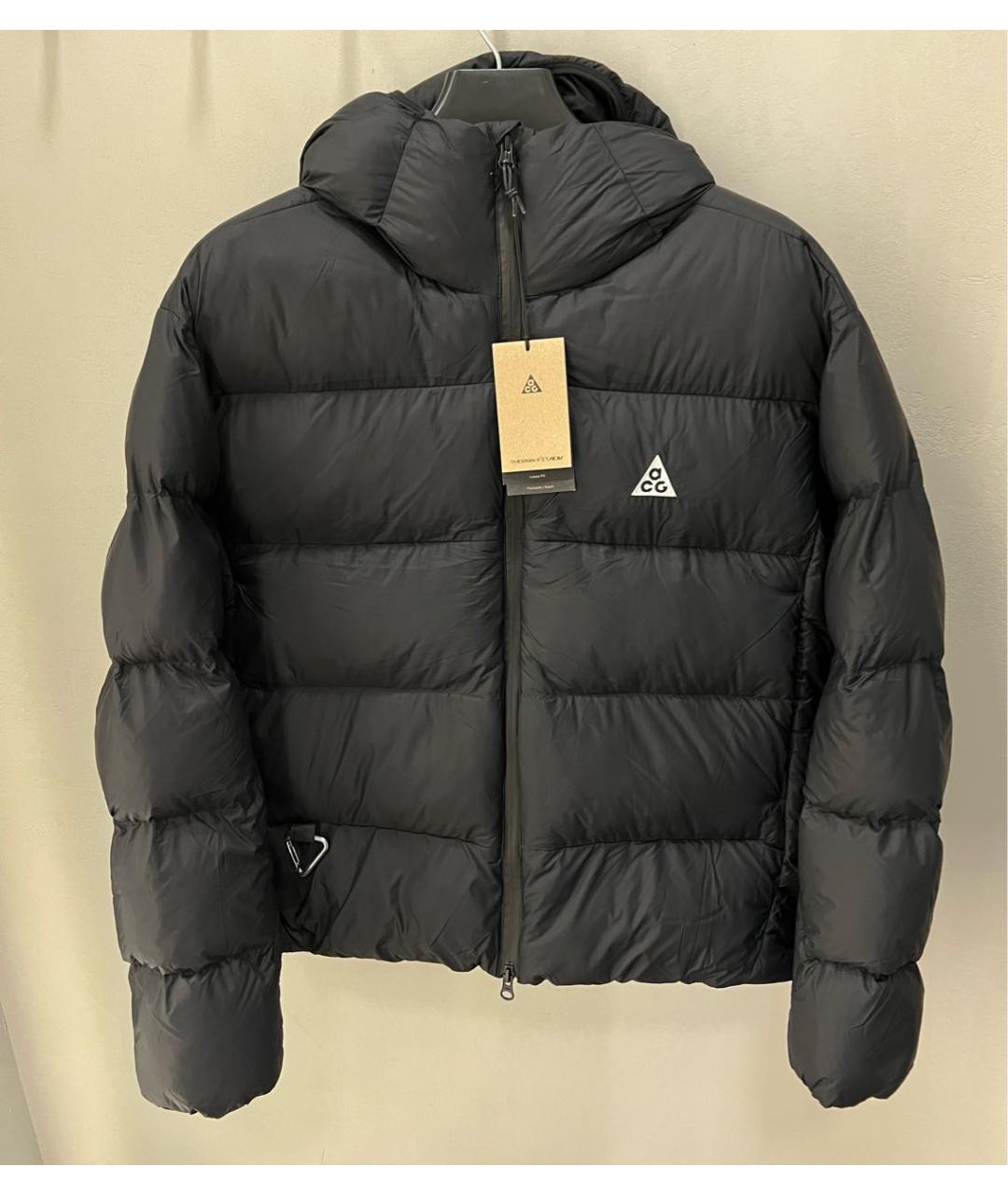 NIKE ACG Черный полиэстеровый пуховик, фото 8