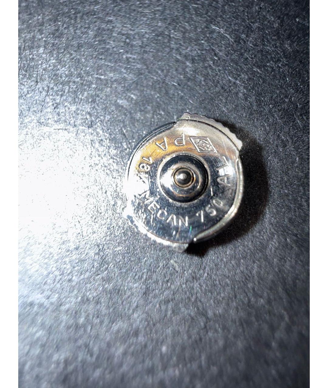 CARRERA Y CARRERA Серебряные серьги из белого золота, фото 3